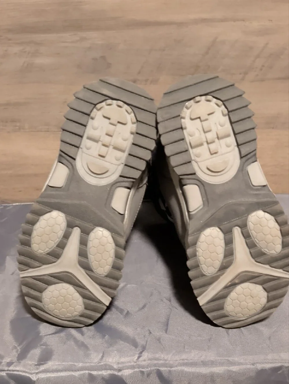 Sport Kids Grey, Black & Blue Camo Winter Boots